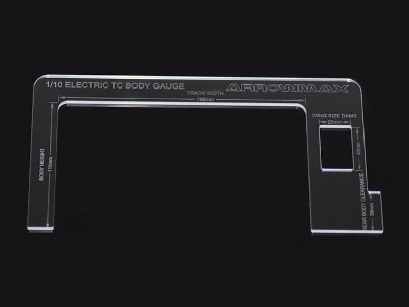 Arrowmax BODY GAUGE FOR 1:10 ELECTRIC TOURING CARS