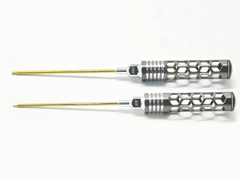Arrowmax BALL DRIVER SET.078 .093 X 120MM 2PCES HONEYCOMB