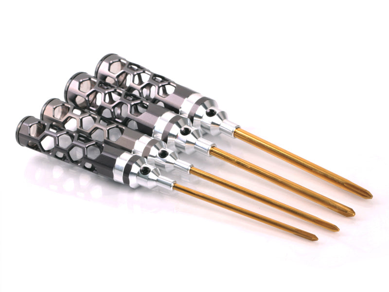 Arrowmax PHILLIPS SCREWDRIVER SET 3.5 4.0 5.0 & 5.8 X 120MM 4PCES HONEYCOMB