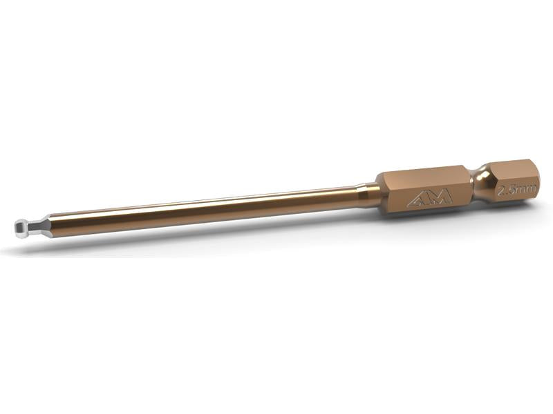 Arrowmax BALL DRIVER HEX WRENCH 2.5 X 80MM POWER TIP ONLY