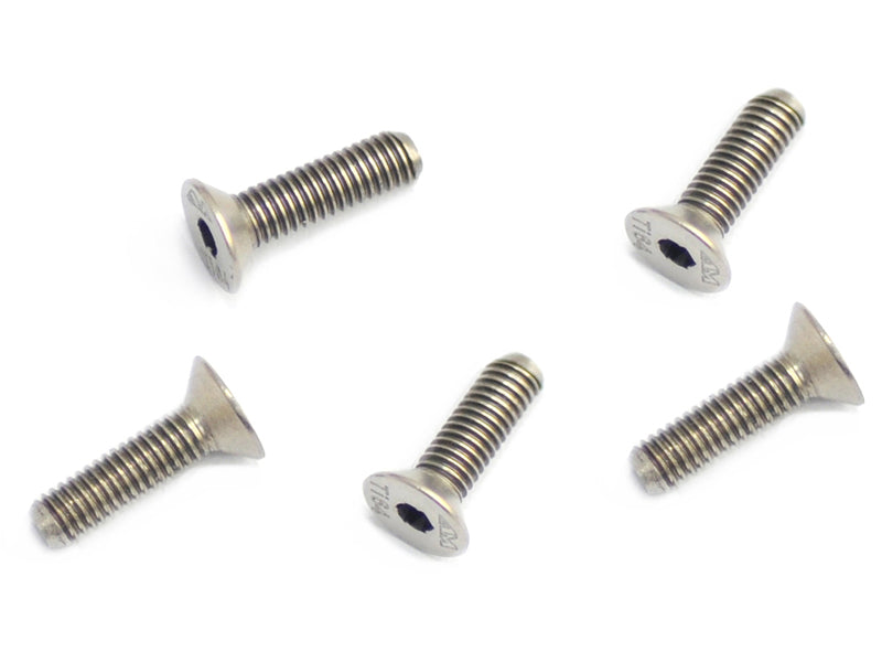 Arrowmax TITANIUM SCREW ALLEN COUNTERSUNK M3X10 (5)