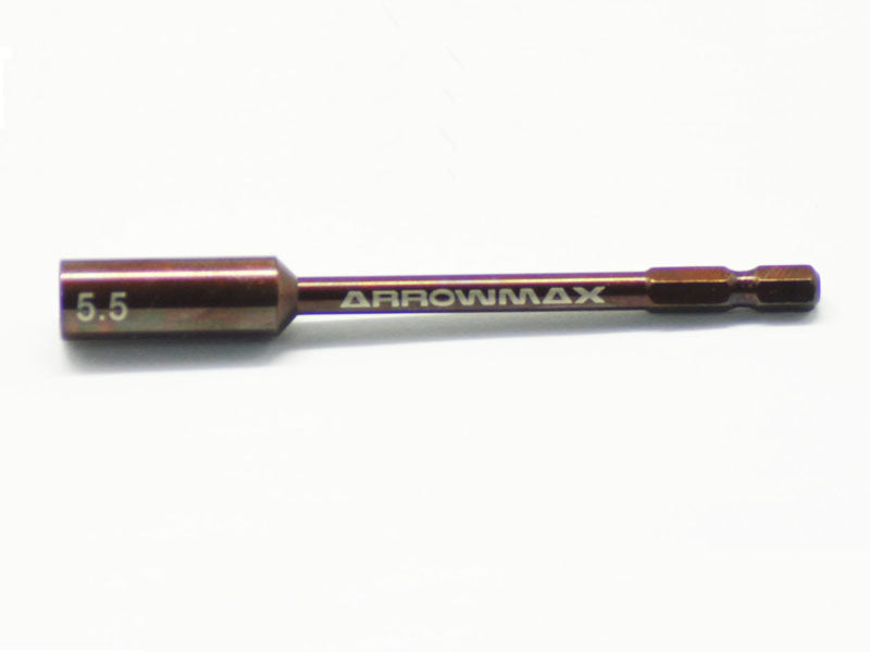 Arrowmax NUT DRIVER 5.5 X 70MM QUICK DRIVE TIP
