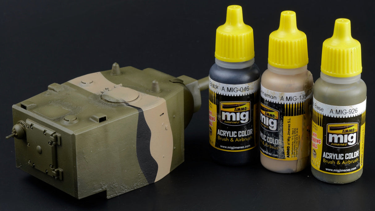 Ammo Mig Jimenez Acrylic 17ml Paint CINNAMON