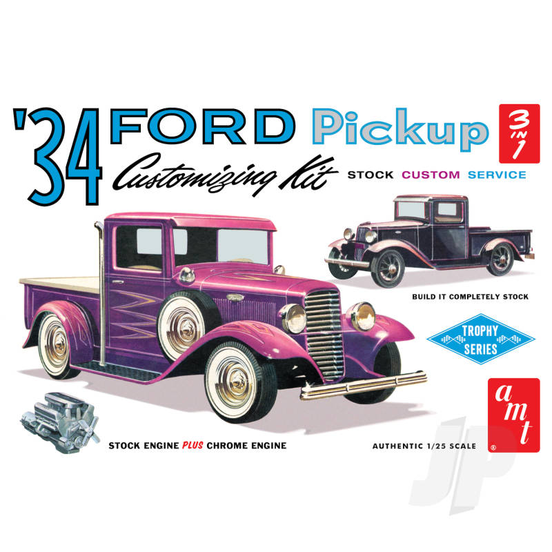 AMT 1/25 1934 Ford Pickup Customizing AMT1120