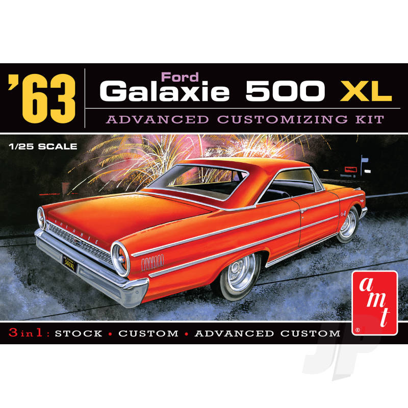 AMT 1963 Ford Galaxie 500 XL 1/25 kit