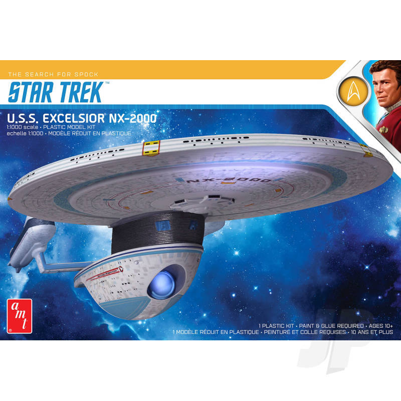 AMT Star Trek U.S.S. Excelsior NX-2000 kit