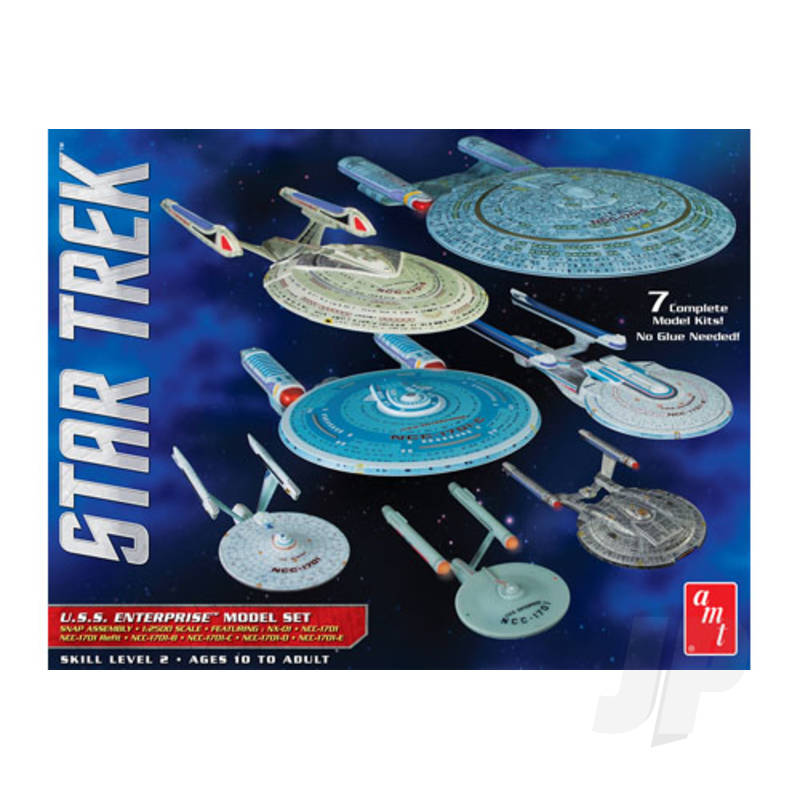 1:2500 Star Trek U.S.S. Enterprise Box Set - Snap