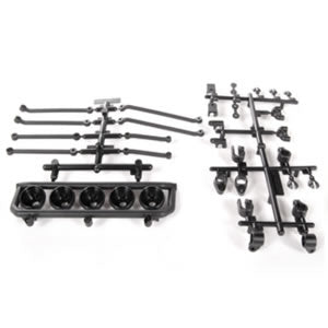 AXIAL UNIV MOUNT 5 BUCKET LIGHT BAR BLACK AX80085 (HPI 7)