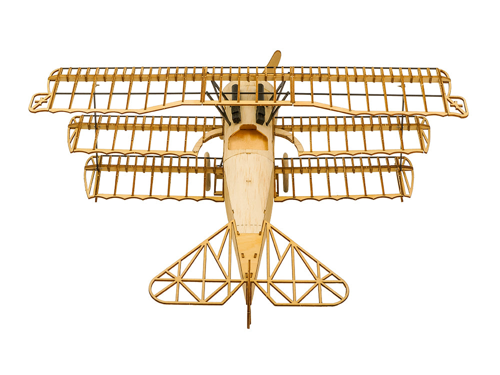 DW Models Fokker DR1 Triplane 1/18 Scale Static laser Cut Model Kit