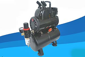 AIR COMPRESSOR WITH AIRTANK FOR BADGER AIRBRUSH