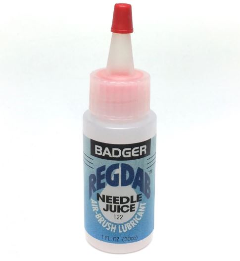 REGDAB - Badger Needle Juice Airbrush Lubricant - B122