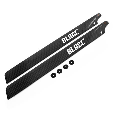 Blade 450 X Carbon Fibre Rotor Blade Set 325mm with Washers
