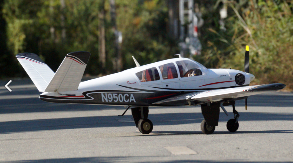 VQ Beechcraft Bonanza V Tail ARF