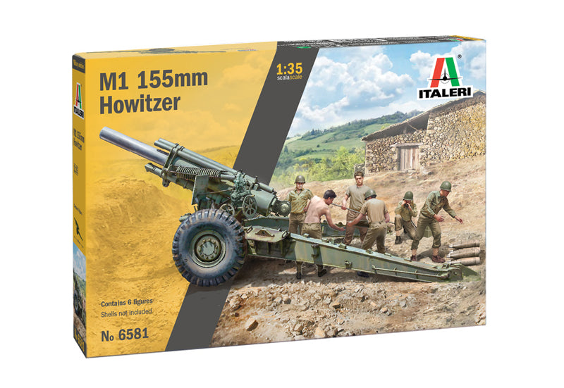 Italeri 1/35 M1 155mm Howitzer IT6581