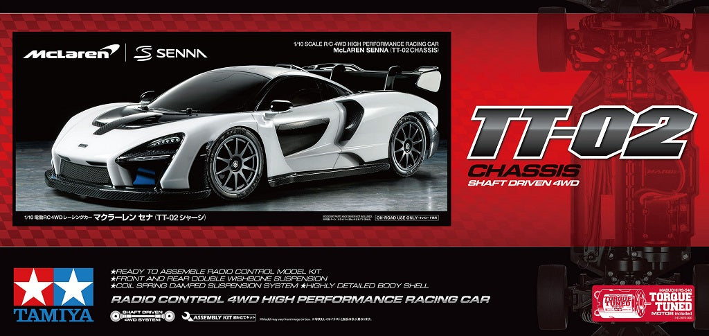 Tamiya McLaren Senna (TT-02 chassis) 58711