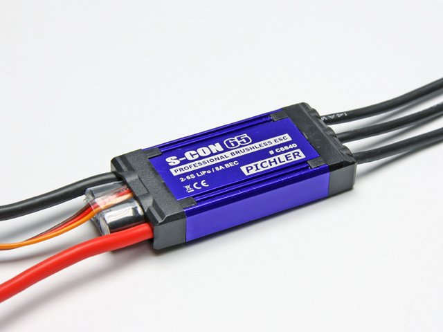 Brushless Speed Controller ESC S-CON 65