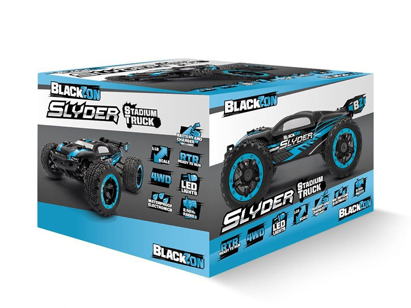 HPI BlackZon Slyder ST 1/16 4WD Electric Stadium Truck - Blue