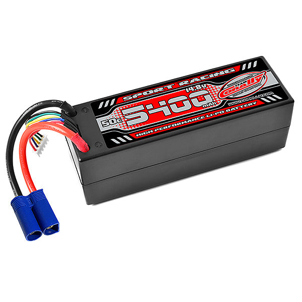 CORALLY POWER RACING 50C LIPOBATTERY 5400MAH 14.8V EC5 4S