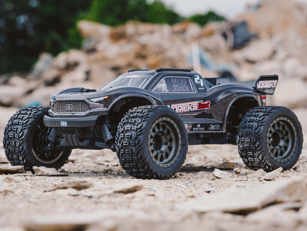 Arrma Vorteks Boost 4X2 550 Mega 1/10 2WD ST - Gunmetal - Includes battery and charger