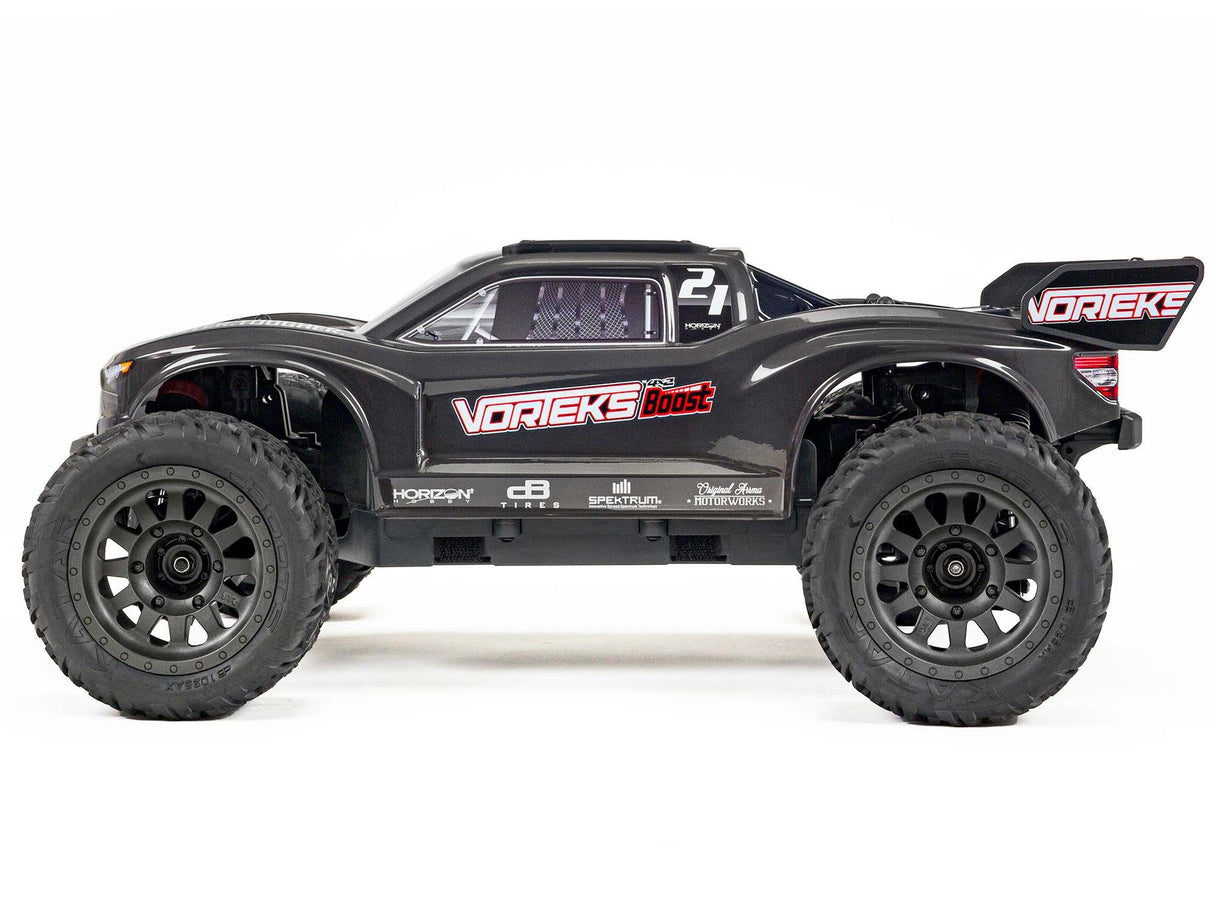 Arrma Vorteks Boost 4X2 550 Mega 1/10 2WD ST - Gunmetal - Includes battery and charger