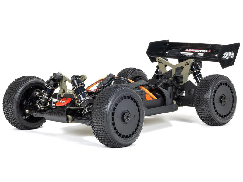 Arrma 1/8 TLR Tuned TYPHON 6S 4WD BLX Buggy Ready to Run - Red/Blue