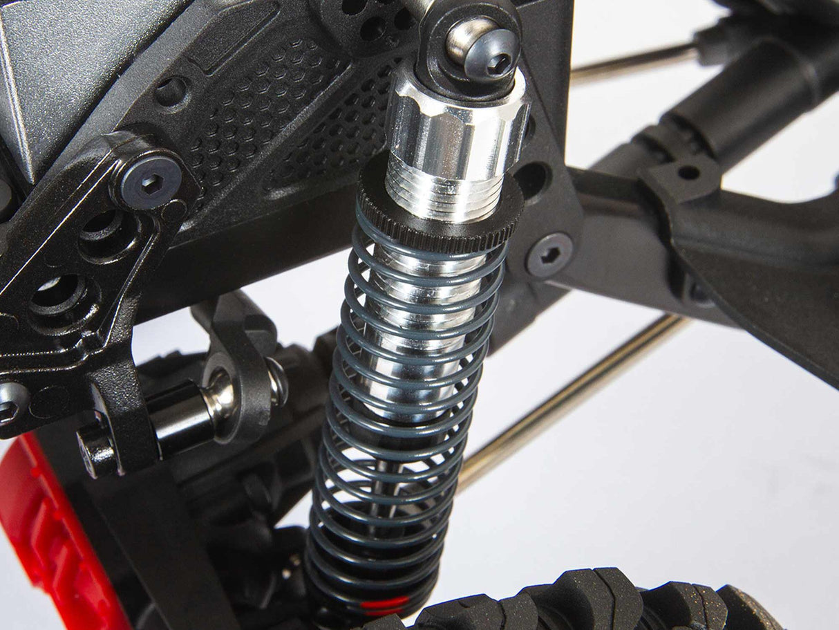 Axial 1/10 SCX10 III Base Camp 4WD Rock Crawler Brushed RTR - Grey