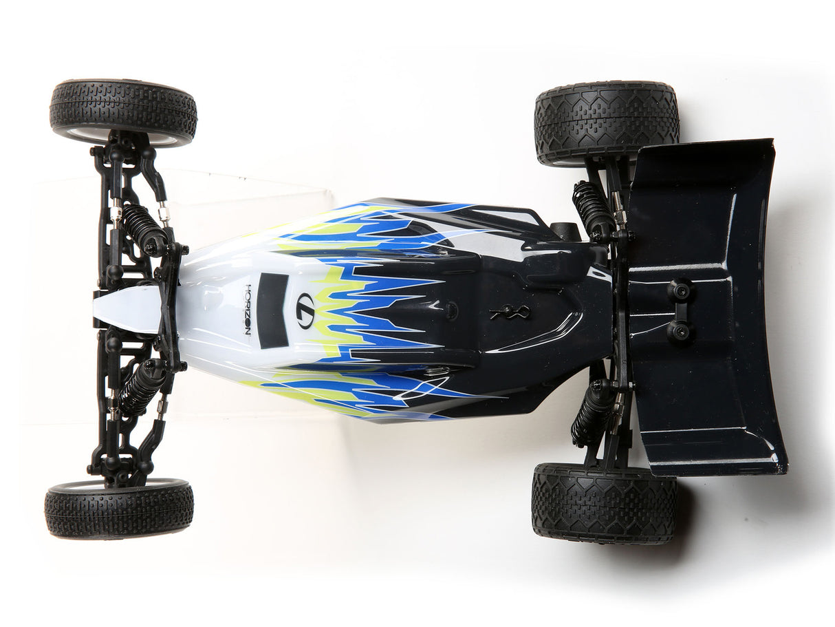 Losi Mini-B: 1/16th 2wd Buggy Black/White Ready to Run