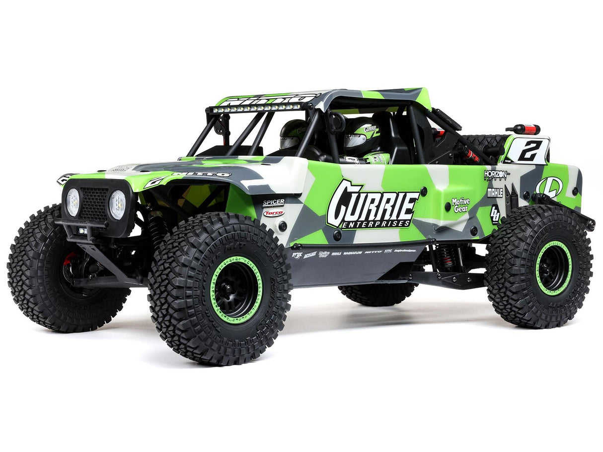 Losi 1/10 Hammer Rey U4 4WD Rock Racer Brushless Ready to Run with Smart Green