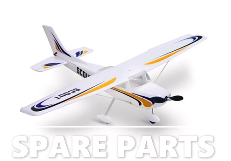 Dynam Scout SPARES! - Wings TX Tail Plane Decals Servos & U/C