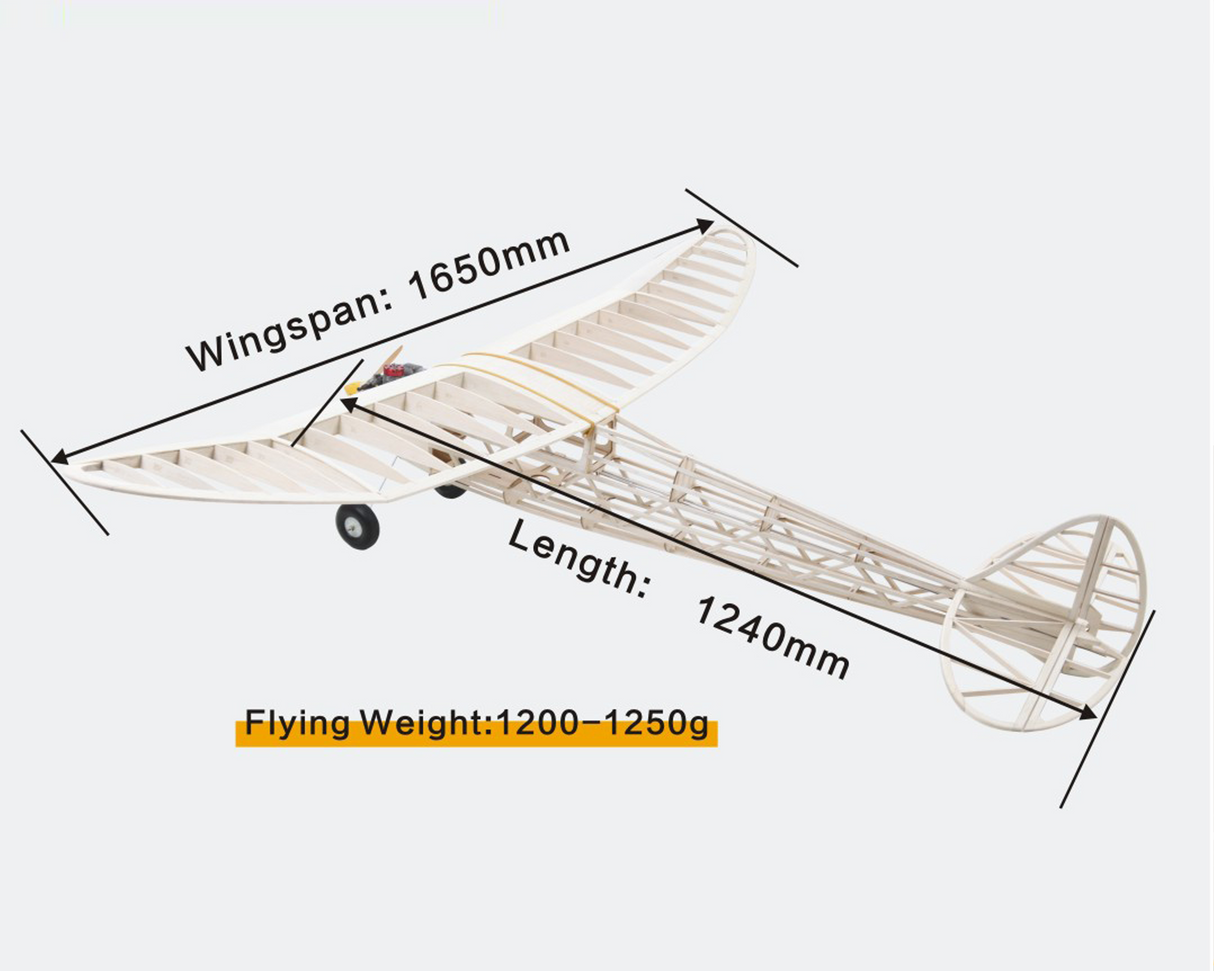 Valueplanes Cloud Walker Vintage Style Laser Cut Kit