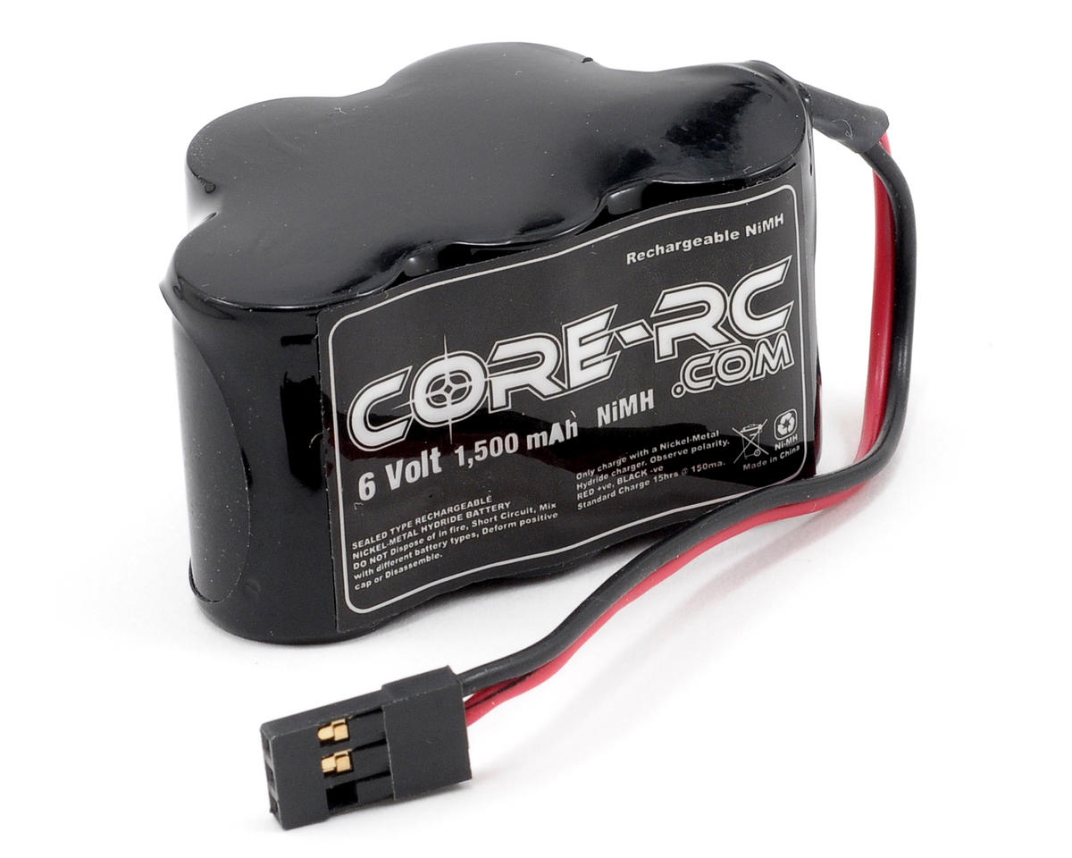 Core-RC NiMh Hump Receiver Pack (6.0V/1500mAh)