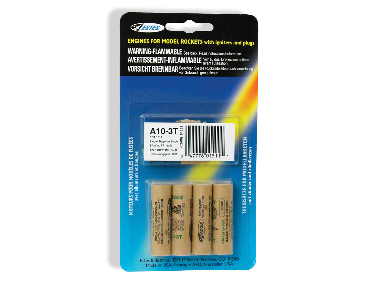 Estes Rocket motors A10-3T (Pk4)