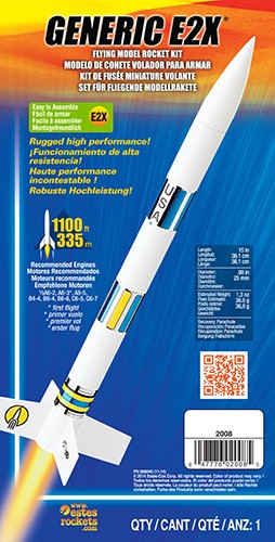 Estes Rocket Models Generic - E2X