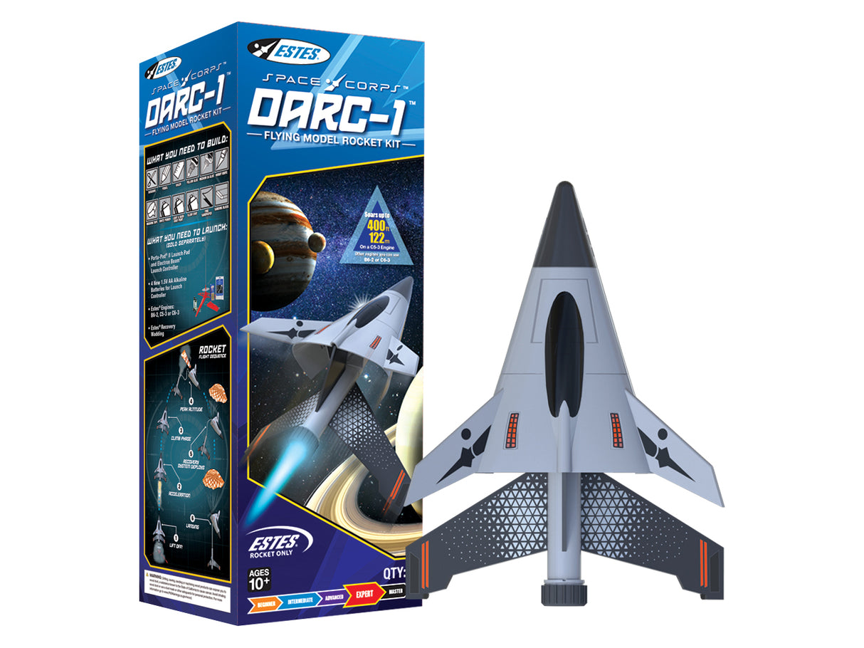 Estes Rocket Models Space Corps DARC-1 (2) (English Only)