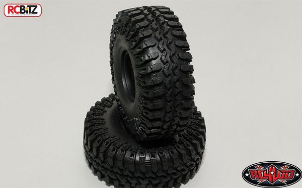 Interco Irok 1.55 inch Tyres (2) RC4WD with Foams Nice wide soft tyre