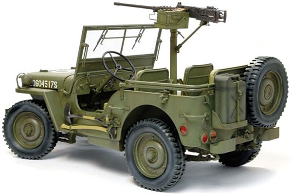 Dragon 1/6 1/4 TON 4X4 W/M2 .50 CAL MACHINE GUN 75052