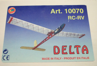 Delta Rubber F/F Glider