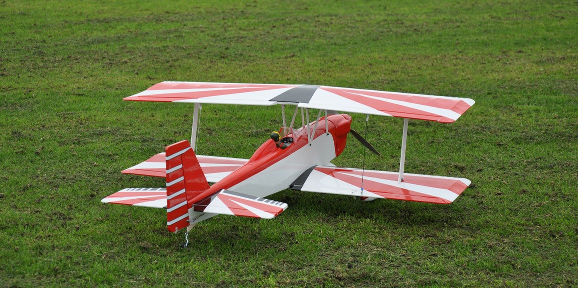 Max Thrust Pro-Built Balsa Double Trouble Red (1-MT-BALSA-D/T-R)