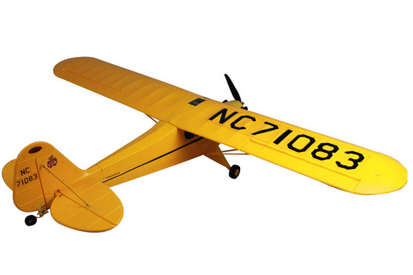 Dynam J3 Piper Cub 1200mm Wingspan - PNP (Inc. 2.4G receiver with 6-Axis Gyro w/ABS)