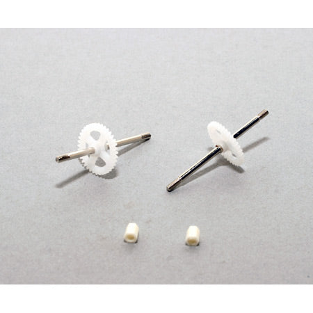 Micro 4-Site PoleCat Corsair Propeller Shaft with Gear (2) EFL9054 (Box 23)