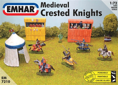 Plastic Kit Emhar Crested Knights 1:72