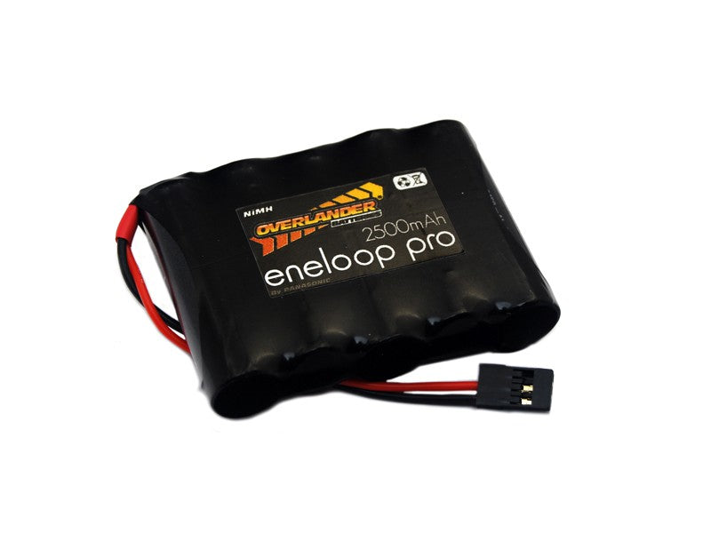 Eneloop Pro 2500mAh AA 6v Flat Receiver - SKU 2783