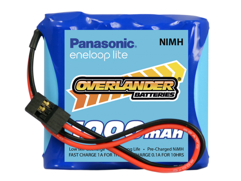 Panasonic Eneloop Lite 1000mAh 4.8 Flat - SKU 2528