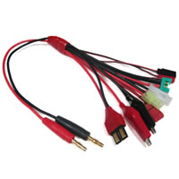 Etronix 4.0mm To Deans/Futaba/Jst/Tami Ya/Micro Tamiya/MPx/Trx/Clip/D