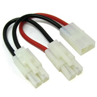 TAMIYA 2S BATTERY HARNESS FOR 2 PACKS IN SERIES ADAPTOR