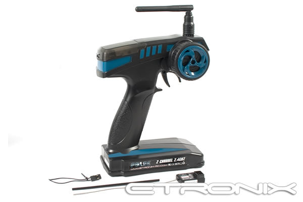 Etronix Pulse EX2 Sport 2-channel 2.4ghz GFSK Digital Proportional Radio System