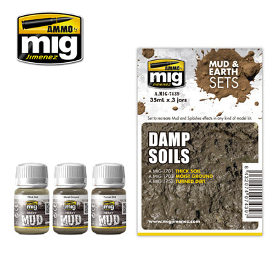DAMP SOILS MUD & EARTH SET