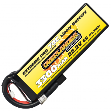 Overlander 3300mah 22.2V 6S 70C EXTREME PRO Li-Po