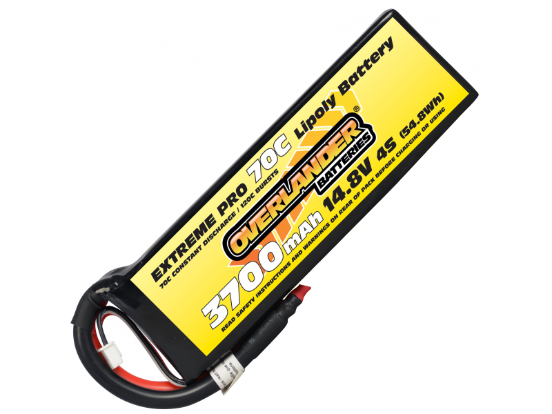 Lipo Battery 3700mAh 4S 14.8v 60C EXTREME PRO - SKU 534