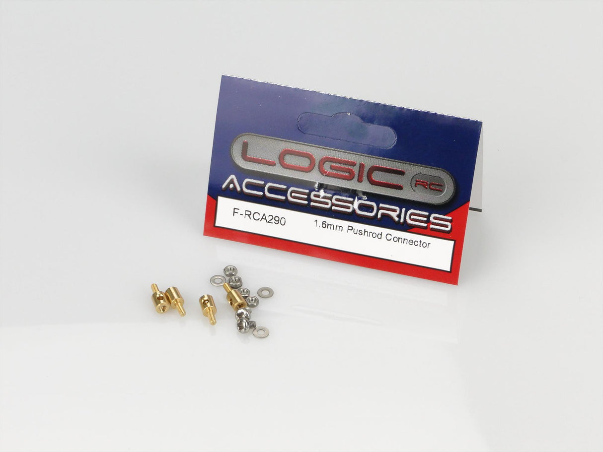 Logic 1.6mm Pushrod Connector - Pack of 4